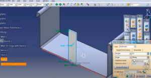 Leia mais sobre o artigo Catia V5 Chapas Metálicas – Aula 1 – Youtube RENDER
