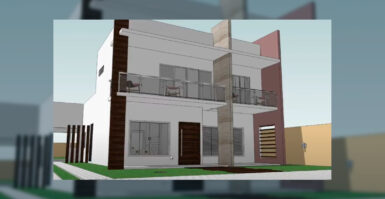 SketchUp Modelagem Básica de Residência – Aula 1 – Youtube RENDER