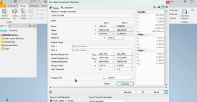 Gerador de Engrenagens de Dentes Retos  | Inventor Montagem e Animação de Elementos de Máquinas – Aula